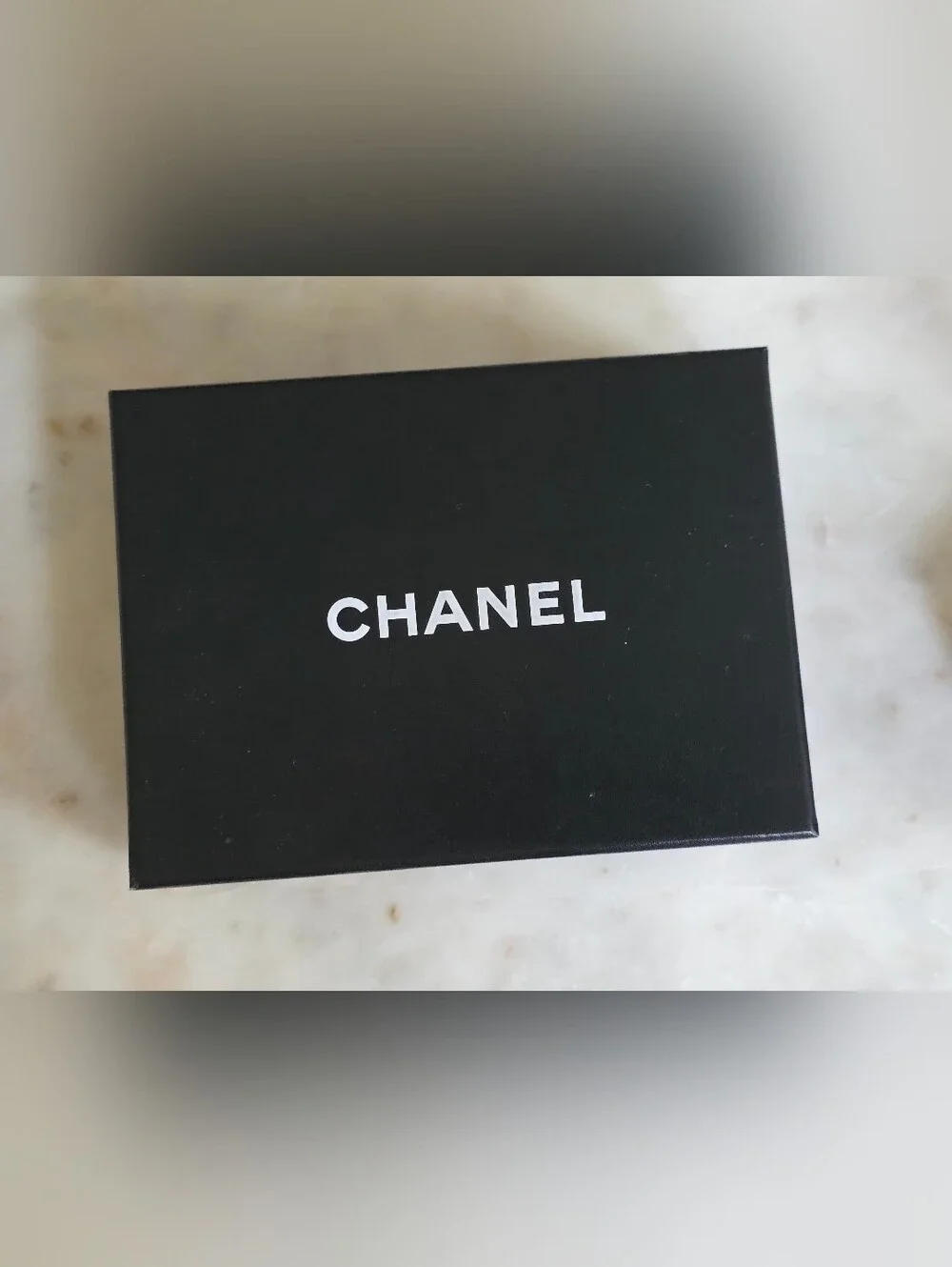 Authentic Chanel Empty Gift Box W/ Dust Cover &card -6.6